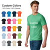 High Quality T Shirt 100% Cotton White T Shirt Blank Wholesale Plain Tshirt For Men Plus Size Men's T-shirt Custom Tshirt Cotton