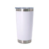 20oz Powder Coated TumblerColorful Stainless Steel Double Wall Coffee Tumbler with Bottle Opener Lid