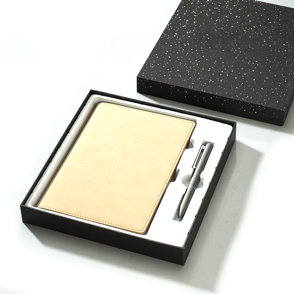 Custom advertising gifts office notebook pen set travel journal planner a4 a5 a6 a7 Pu leather notebook pen