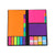 Self-adhesive coloured waterproof memo oem pink plastic bookmark box film cartoon book custom pet semi translucent sticky notes