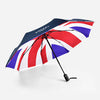 Portable travel foldable compact custom logo paraguas auto 3 folding automatic umbrella