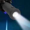 Lightweight Compact Travel Automatic Open Close Torch Handle LED Flashlight Folding Umbrella