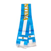 Comfortable General Waterproof Breathable Screen Printing Sublimation Satin Football Fan Scarf