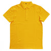 Promotional Shirt Yellow Short Sleeve Unisex Casual Quick Dry Sport Cotton Polos Shirt
