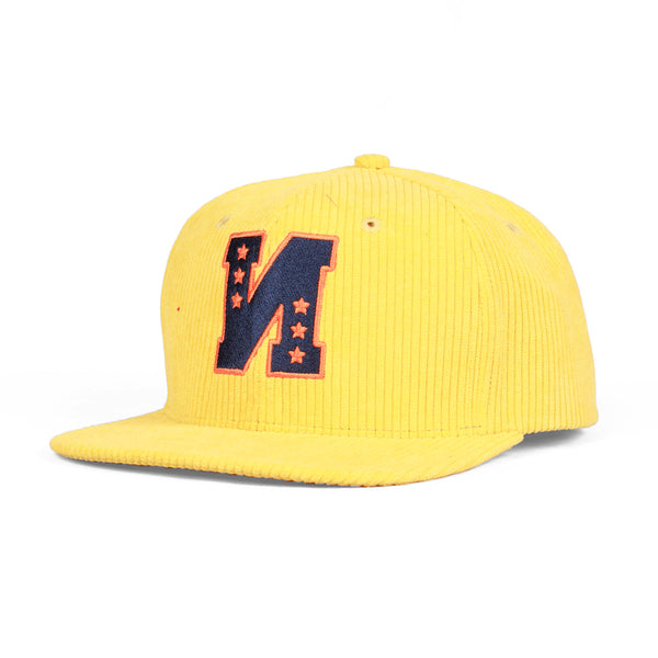 Custom Fashion Embroidered Logo6 Panel Gorras Corduroy Snapback Caps