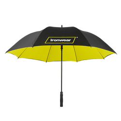 Fiberglass sunshade large design custom branded logo windproof big promotional customized golf umbrella with logo