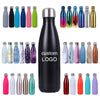500mlVacuum Insulated Travel Water Bottle Leak-Proof Double Walled Cola Shape Stainless Steel Water Bottle