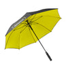 Custom logo 60 inch double canopy sturdy storm printed branded large canopy extra strong golf umbrella