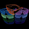 Civi Party Luminous Led Glasses Light Glasses Halloween Glass Decorative Cool Costume Halloween Party Glasses