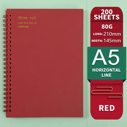 Luxury Customized Business Gift Delicate Touch Smooth Writing Diary Book A5 Spiral Sublimation Notebook