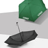 Light weight custom logo sun 5 folding small pocket size capsule mini umbrella