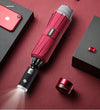 Fully Automatic Reverse Umbrella Led Luminous Windproof Folding Business Umbrella