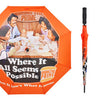 Wholesale luxury umbrella for wind super strong advertise custom designed printing stick straight customized umbrella