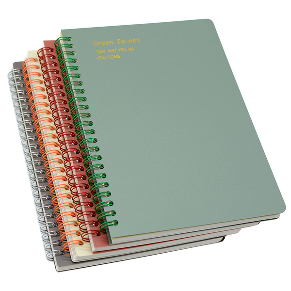 Luxury Customized Business Gift Delicate Touch Smooth Writing Diary Book A5 Spiral Sublimation Notebook