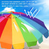 Heavy Duty HIGH Windproof Beach Umbrella With Custom Logo 10FT Outdoor Garden Umbrellas Patio