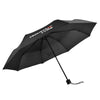 Customize manual open black portable gift custom logo rain compact travel 3 fold umbrella folding
