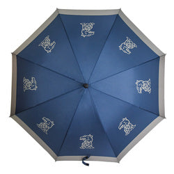 Personalised oversized mens long handle 30inch extra large sports compact vented black custom logo double layer golf umbrellas