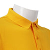 Promotional Shirt Yellow Short Sleeve Unisex Casual Quick Dry Sport Cotton Polos Shirt