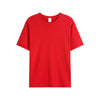High Quality Stock Pure Color 100 % Cotton Men T Shirts Summer Round Neck Custom Shirts Clothes