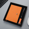 Wholesale Personalised Practical PU Leather Material Customize Pen Notebook Promotional Office Gift Set
