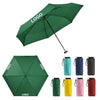 Light weight custom logo sun 5 folding small pocket size capsule mini umbrella