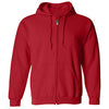 Custom Printing 285g 50% Cotton 50% Polyester Fabric New Style Full Zip Up Men's Hoodie