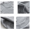Wholesale Eco-friendly Plain 150G Adult Multipack Oversized Blank Round Neck Men Cotton T Shirt