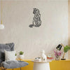 1PC Hanging Linear Cat Iron Wall Decoration Metal Wall Decor Living Room Study Wall Hanging Home Art