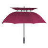 Commercial Auto Open Vented Oem Rpet Design Golf Umbrella Custom Logo Double Waterproof Umbrella