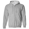 Custom Printing 285g 50% Cotton 50% Polyester Fabric New Style Full Zip Up Men's Hoodie