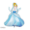 Princess theme Sleeping Beauty Doll Frozen Foil Helium foil balloon for girls Birthday Party Decoration