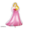 Princess theme Sleeping Beauty Doll Frozen Foil Helium foil balloon for girls Birthday Party Decoration