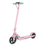 Red kids electric scooter eu stock folding Electric scooter with side led light for kids