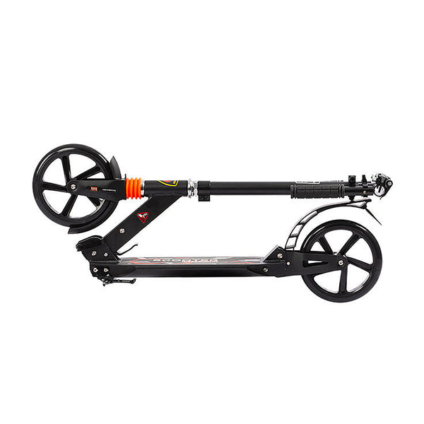 2 Wheels Aluminum Foldable Adult Kids Kick Foot Scooter Adjustable Height Scooter XZ-116