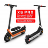 High Quality 10 inch E-Scooters Battery Removable Foldable Electric Scooter X9