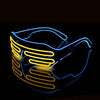 Civi Party Luminous Led Glasses Light Glasses Halloween Glass Decorative Cool Costume Halloween Party Glasses