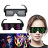 LED luminous glasses party supplies lights party glasses concert bar music festival Glow Led Light Up glasses