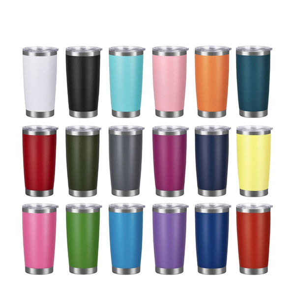 20oz Double Wall Stainless Steel Tumbler Sublimation Mug Vacuum Insulation Cup
