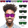 LED luminous glasses party supplies lights party glasses concert bar music festival Glow Led Light Up glasses