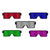 LED luminous glasses party supplies lights party glasses concert bar music festival Glow Led Light Up glasses