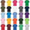 High Quality T Shirt 100% Cotton White T Shirt Blank Wholesale Plain Tshirt For Men Plus Size Men's T-shirt Custom Tshirt Cotton