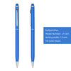 Hot selling metal ballpoint pen stylus pen aluminium promotional advertising ball pen with logo