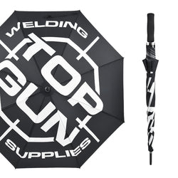 Wholesale luxury umbrella for wind super strong advertise custom designed printing stick straight customized umbrella