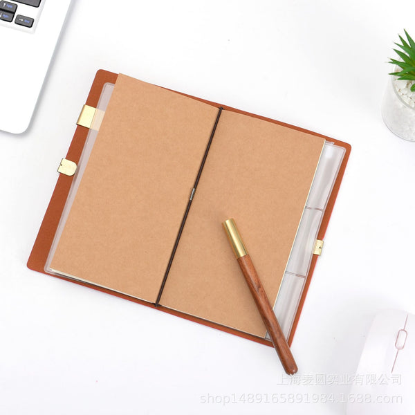 Luxury office Pen and PU Leather sets give aways Business Notebook Corporate Gift Set for women men