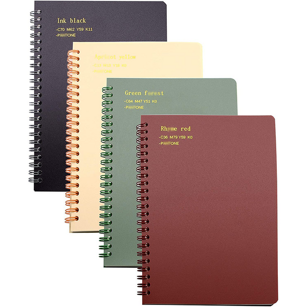 Luxury Customized Business Gift Delicate Touch Smooth Writing Diary Book A5 Spiral Sublimation Notebook