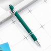 Promotional Metal Aluminum Rod Spraying 2 In1 Press Type Touch Screen Pen Promotion Gift Advertising Custom Ballpoint Pen