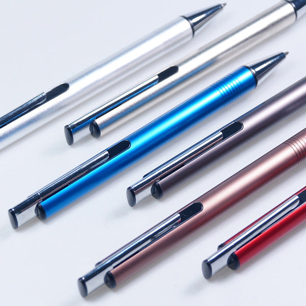 Stationery Promotion Press Metal Ballpoint Pen Personalized Logo Customized Printing Signature Pen