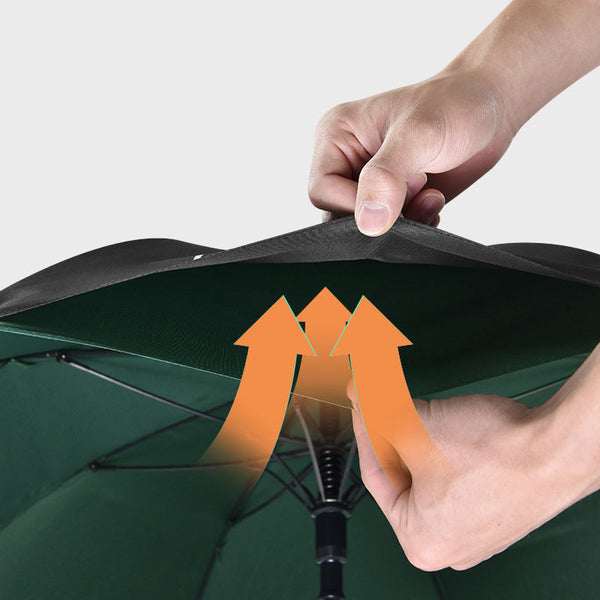Wholesale luxury umbrella for wind super strong advertise custom designed printing stick straight customized umbrella