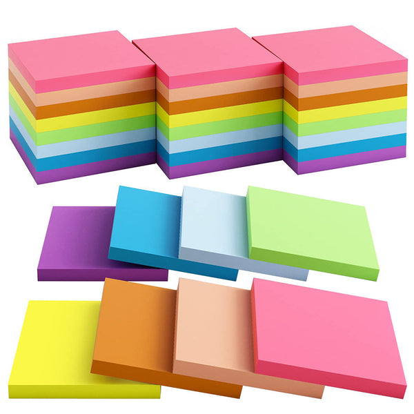 Custom 3*3 lined Promoted Corporate Gift White Die Cut Stick Notes Stationery Sticky Notes Pad