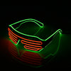 Civi Party Luminous Led Glasses Light Glasses Halloween Glass Decorative Cool Costume Halloween Party Glasses